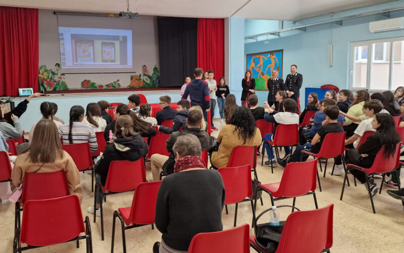 ARCE – Bullismo, cyberbullismo e cultura della legalità: l’Arma dei Carabinieri incontra gli studenti di Arce