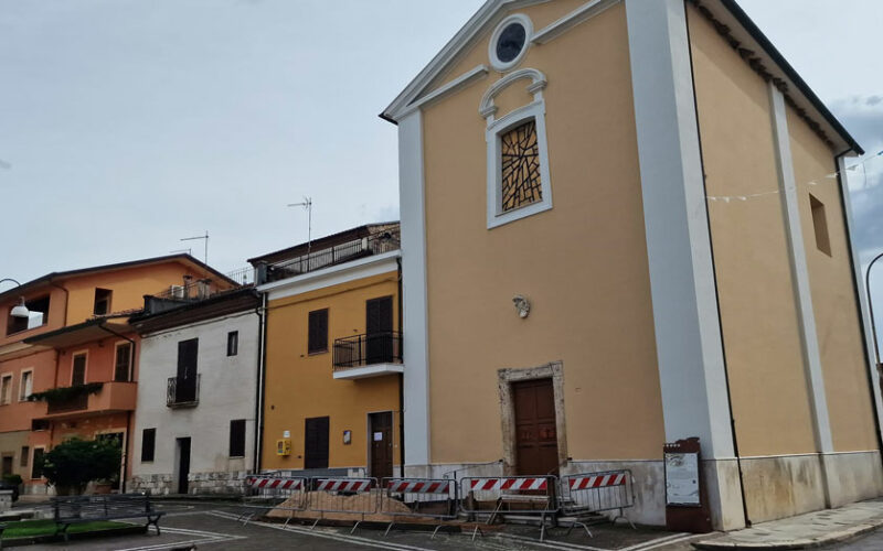 ISOLETTA/ARCE – Rampa di accesso disabili alla chiesa di S.Maria della Vittoria: iniziati i lavori