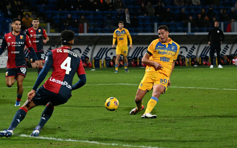 SPORT- CALCIO/Serie A – Un “gollasso” di Monterisi e il Frosinone avanza: Frosinone – Genoa 2-1. Il tabellino