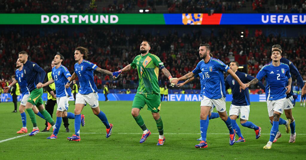 SPORT – Europei, Italia vince dopo la paura: nel segno di Barella sconfitta l’Albania 2-1