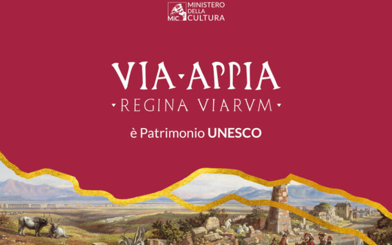 CULTURA – Via Appia entra nel Patrimonio Mondiale dell’Unesco