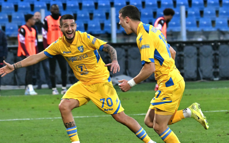 SPORT/CALCIO – Serie B: Frosinone – Salernitana 2-0, il tabellino