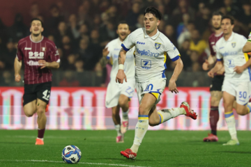 SPORT/CALCIO – Serie B: Salernitana – Frosinone 1-1, il tabellino e la conferenza stampa post gara di mister Bianco